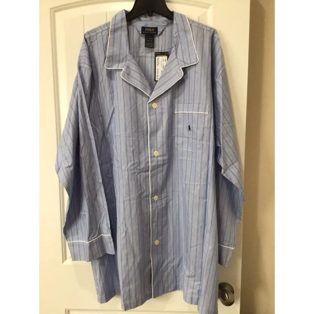 NWT❤️Polo Ralph Lauren Men's Pony Logo Sleepwear Top- 2XL